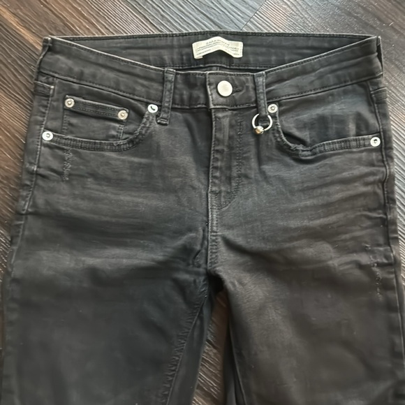 Cool Piercing Zara Black Jeans - Picture 2 of 3